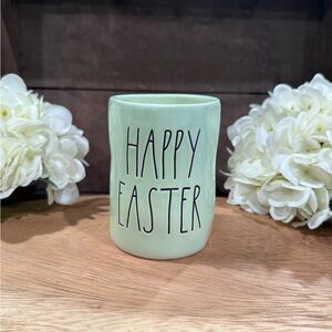 Happy Easter Green Candle